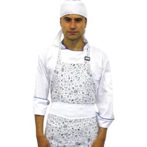 DELANTAL ANTIFLUIDO ESTAMPADO