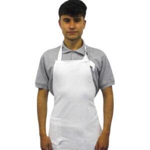 DELANTAL EN GABARDINA SENCILLO